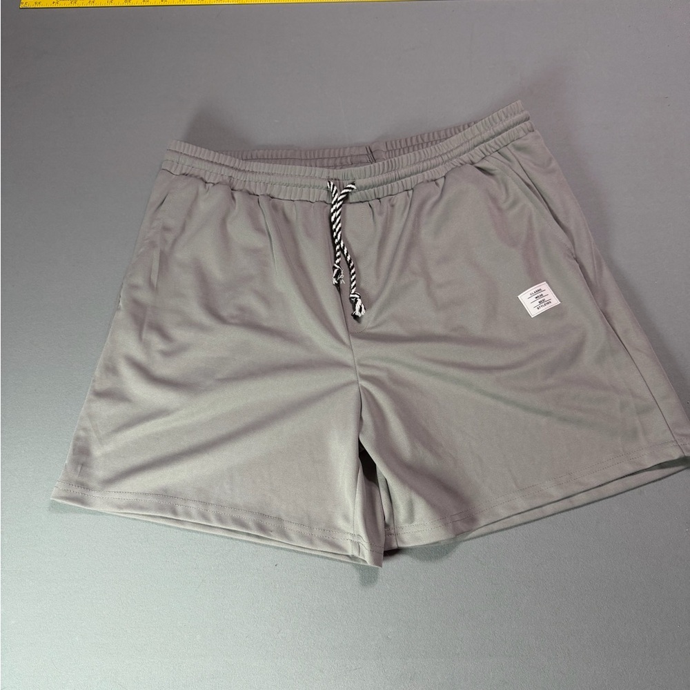 SHEIN Men's Athletic Shorts in Gray